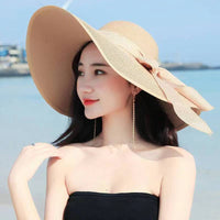 Pure Color-pure color brim-khaki