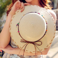 Pendant small brim hat-beige