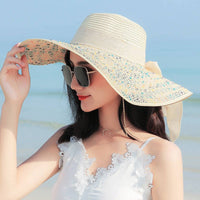 Gipsophila brimmed hat-beige