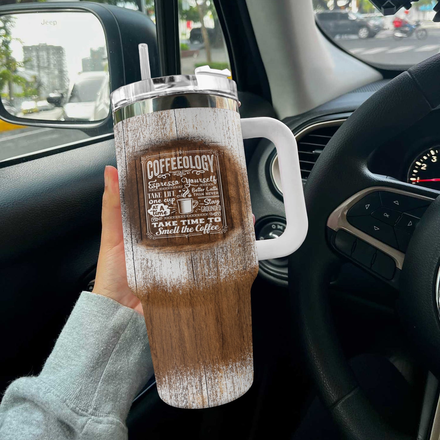 Ceeprints Tumbler Coffeelogy