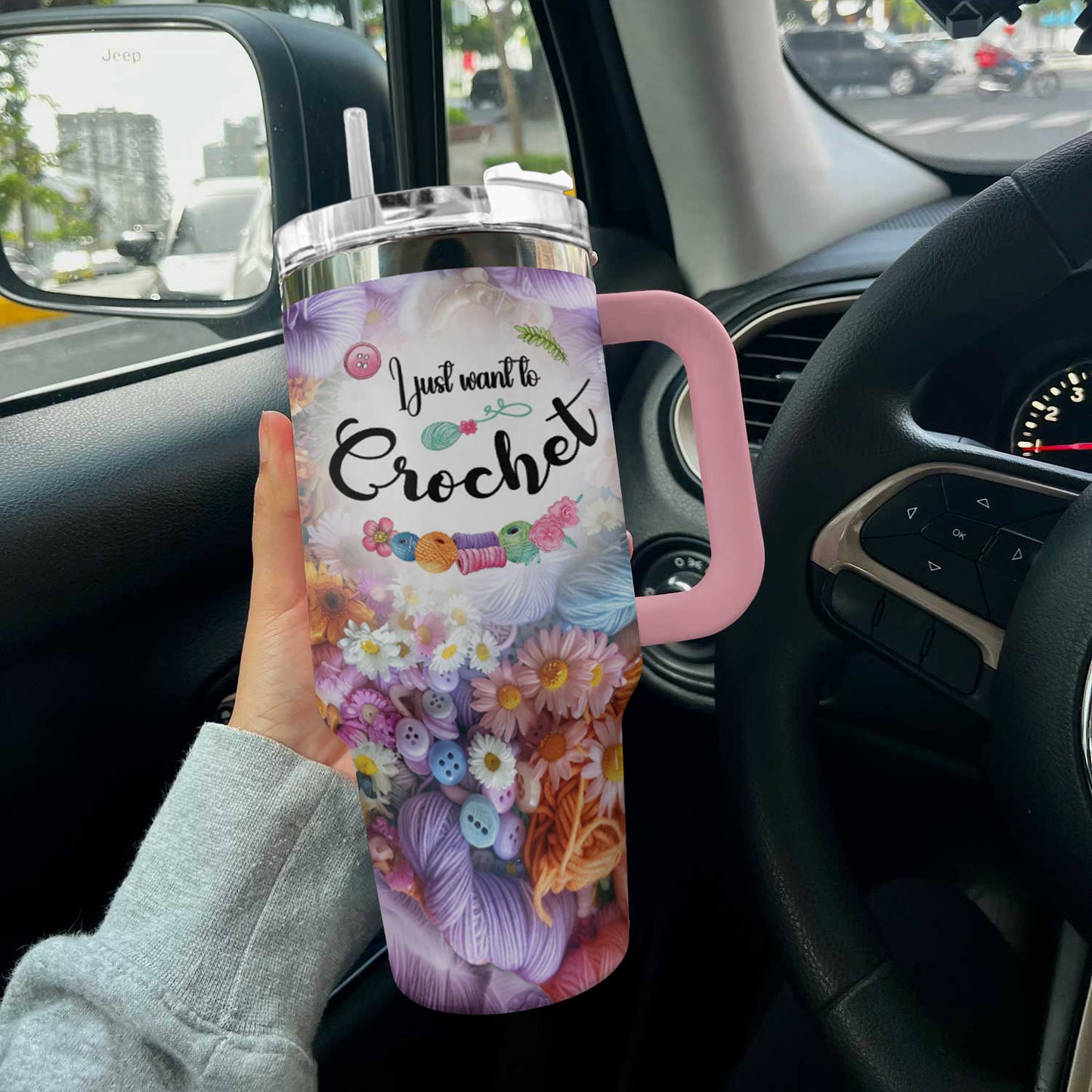 Ceeprints Tumbler Yarn Lover Fuel