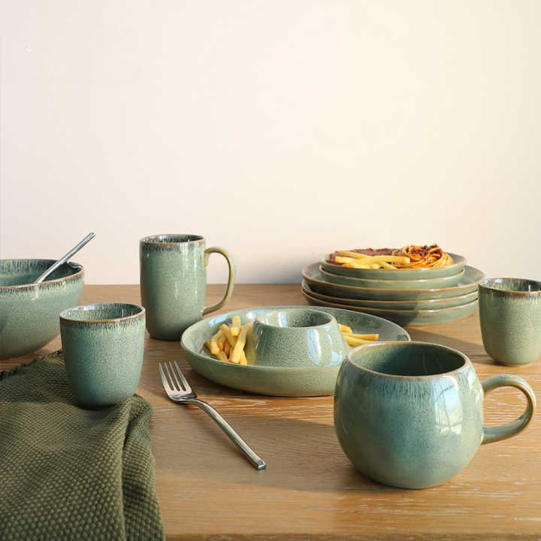 Ceramic Stoneware Dinner Set - 8pcs