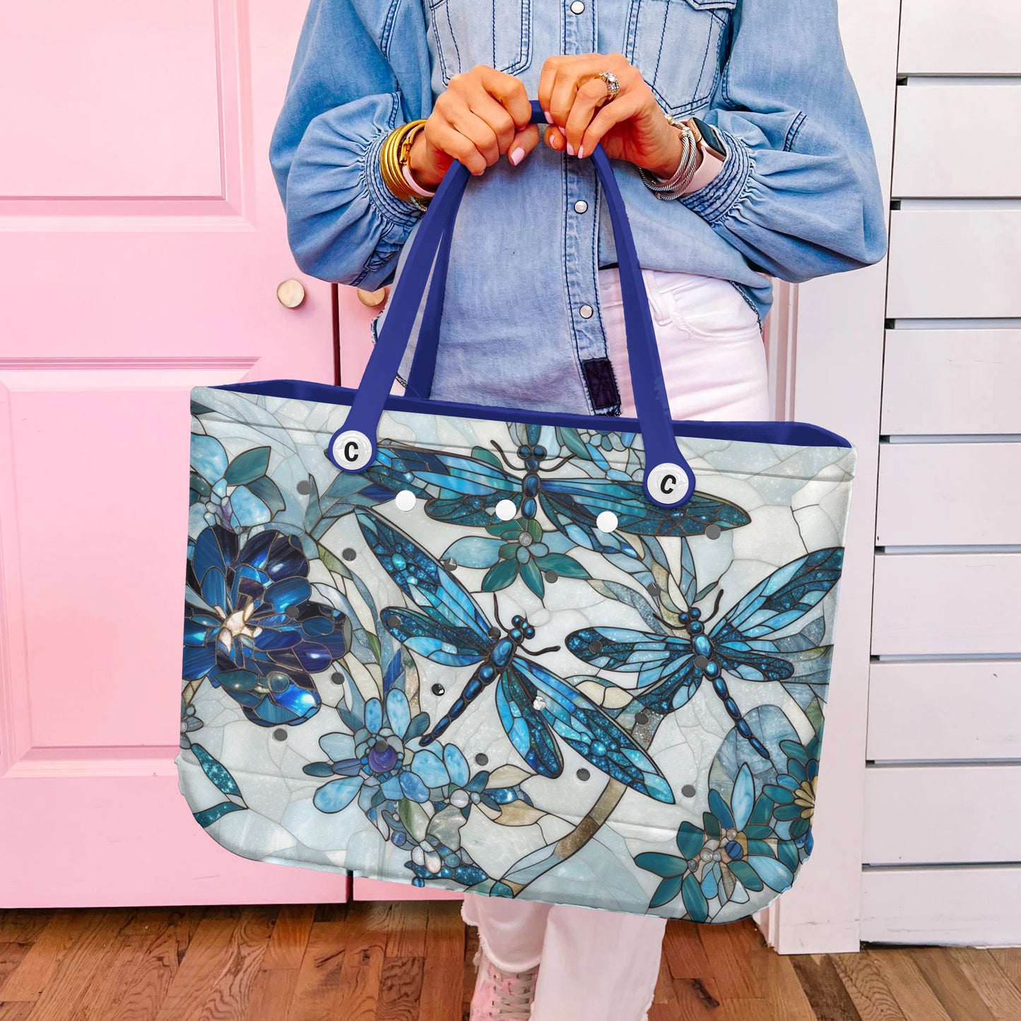 Ceeprints Cee™ Bag Blue Dragonfly Dreams