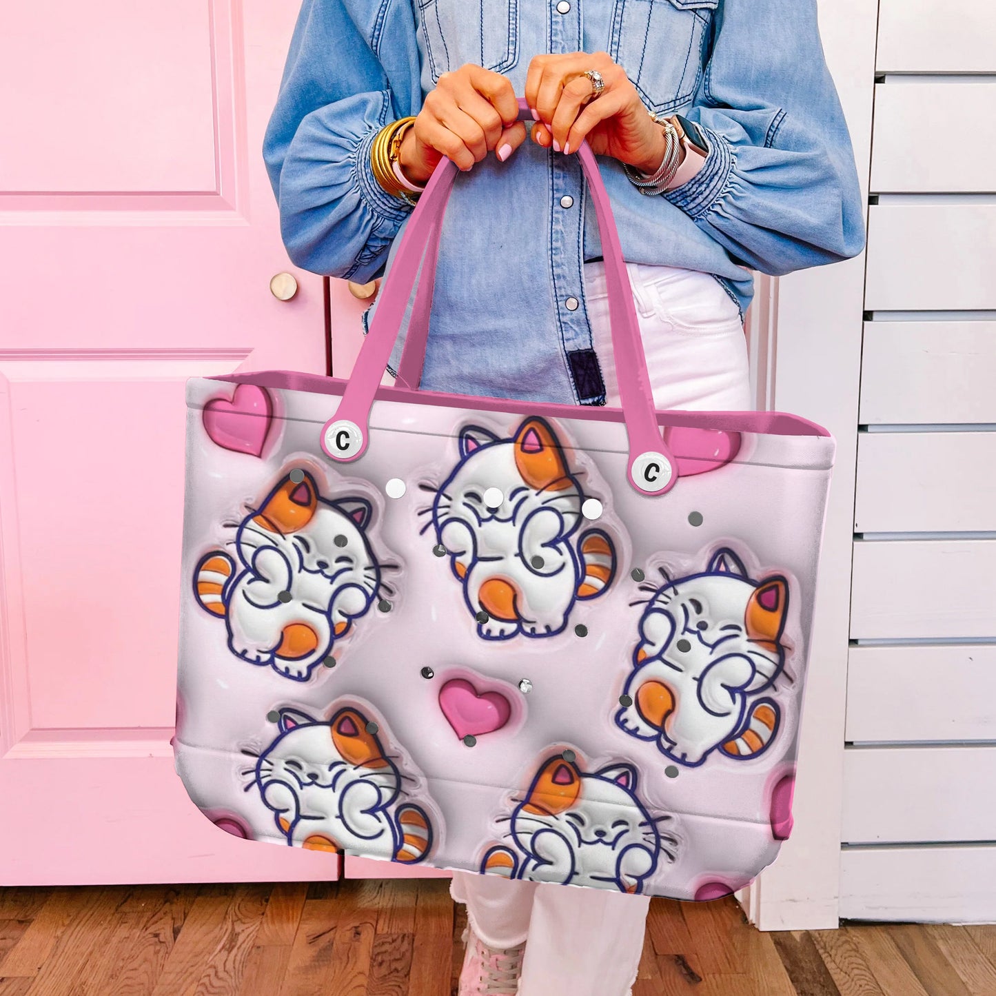 Ceeprints Cee™ Bag Lucky Cat Love