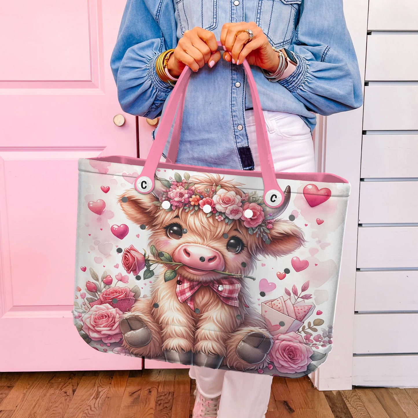 Ceeprints Cee™ Bag Highland Cow Valentines
