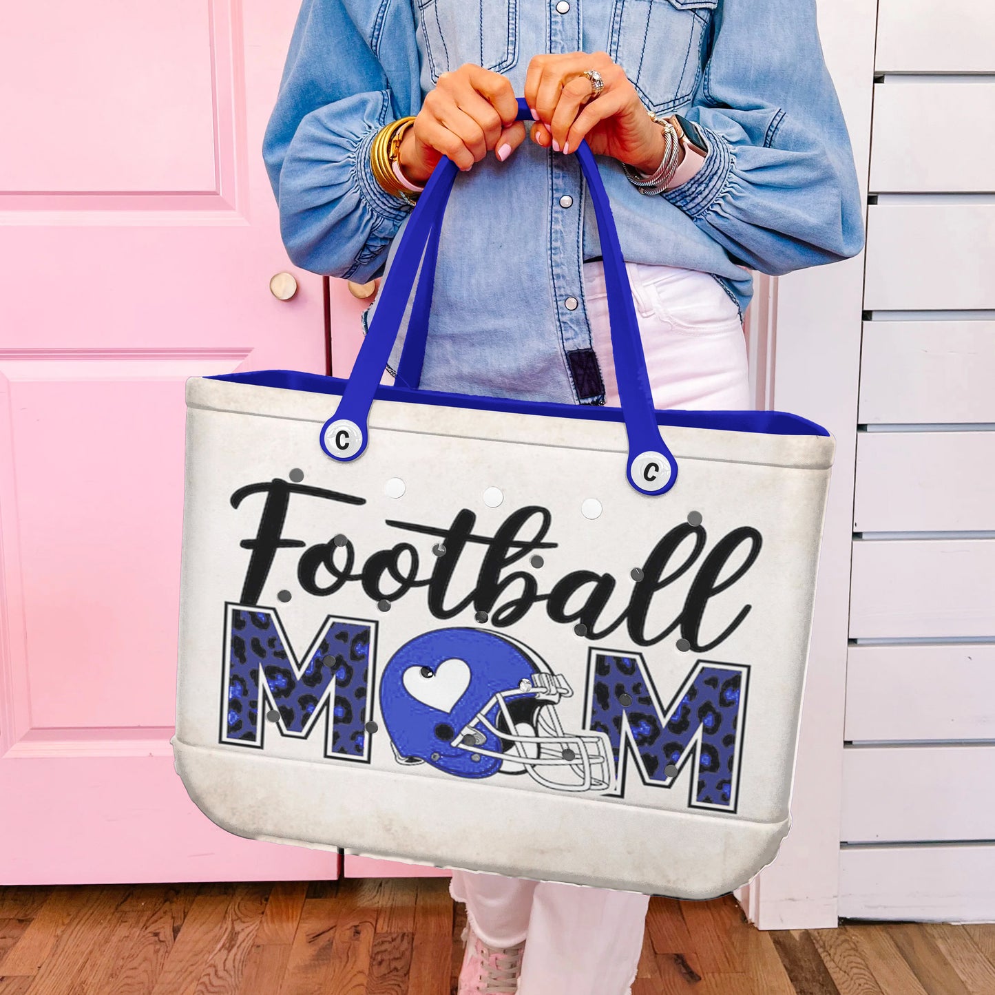 Ceeprints Cee™ Bag Football Mom - Navy