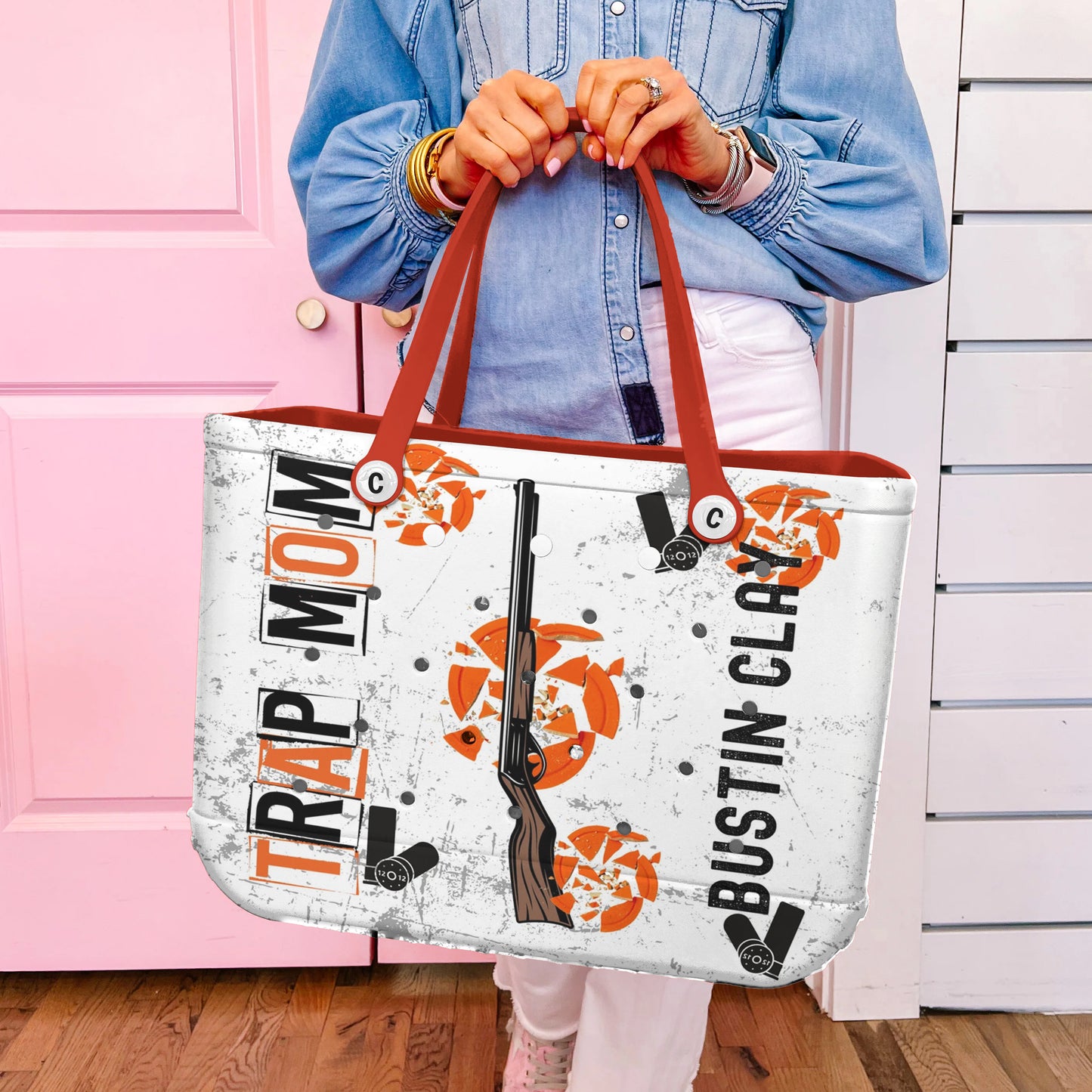 Ceeprints Cee™ Bag Trap Shooting Mom