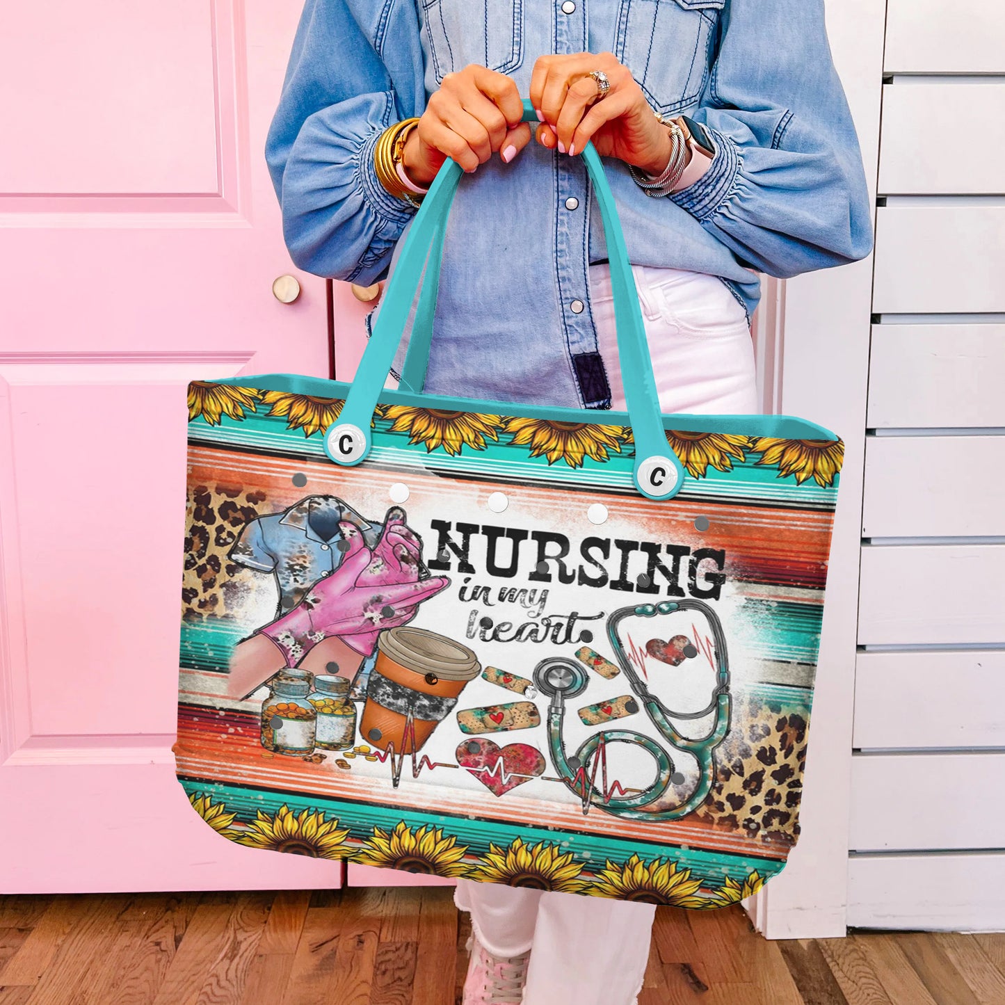 Ceeprints Cee™ Bag Sunflowers Healer