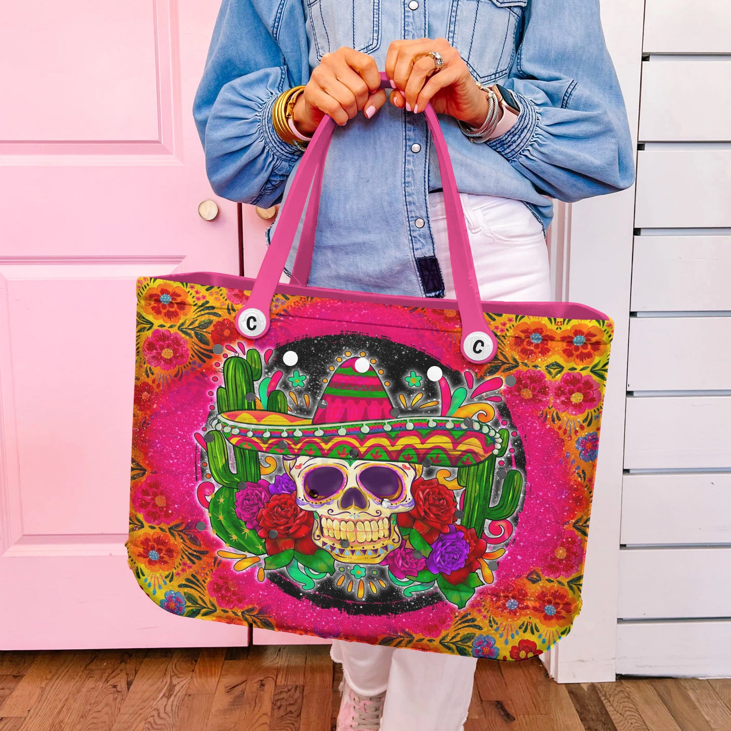 Ceeprints Cee™ Bag Rosa Calavera