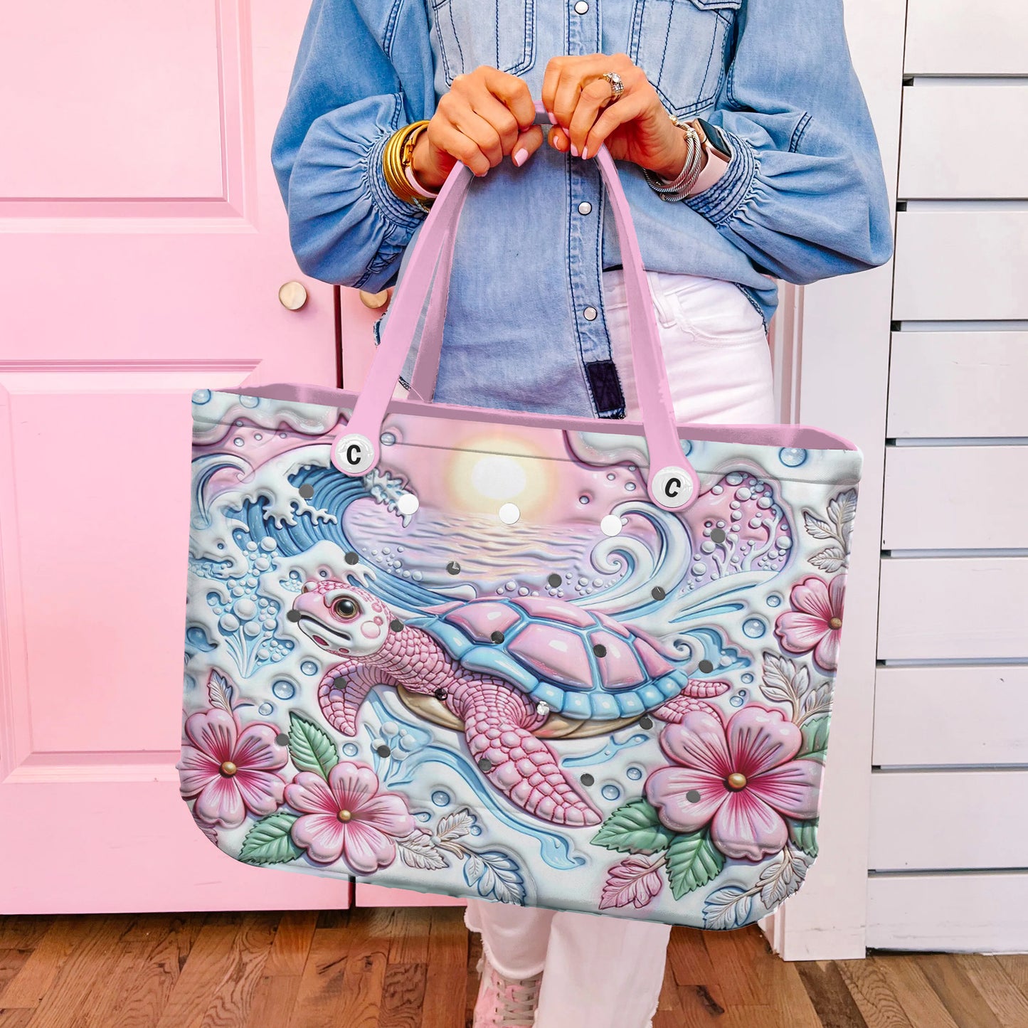 Ceeprints Cee™ Bag Tropical Turtle Bliss