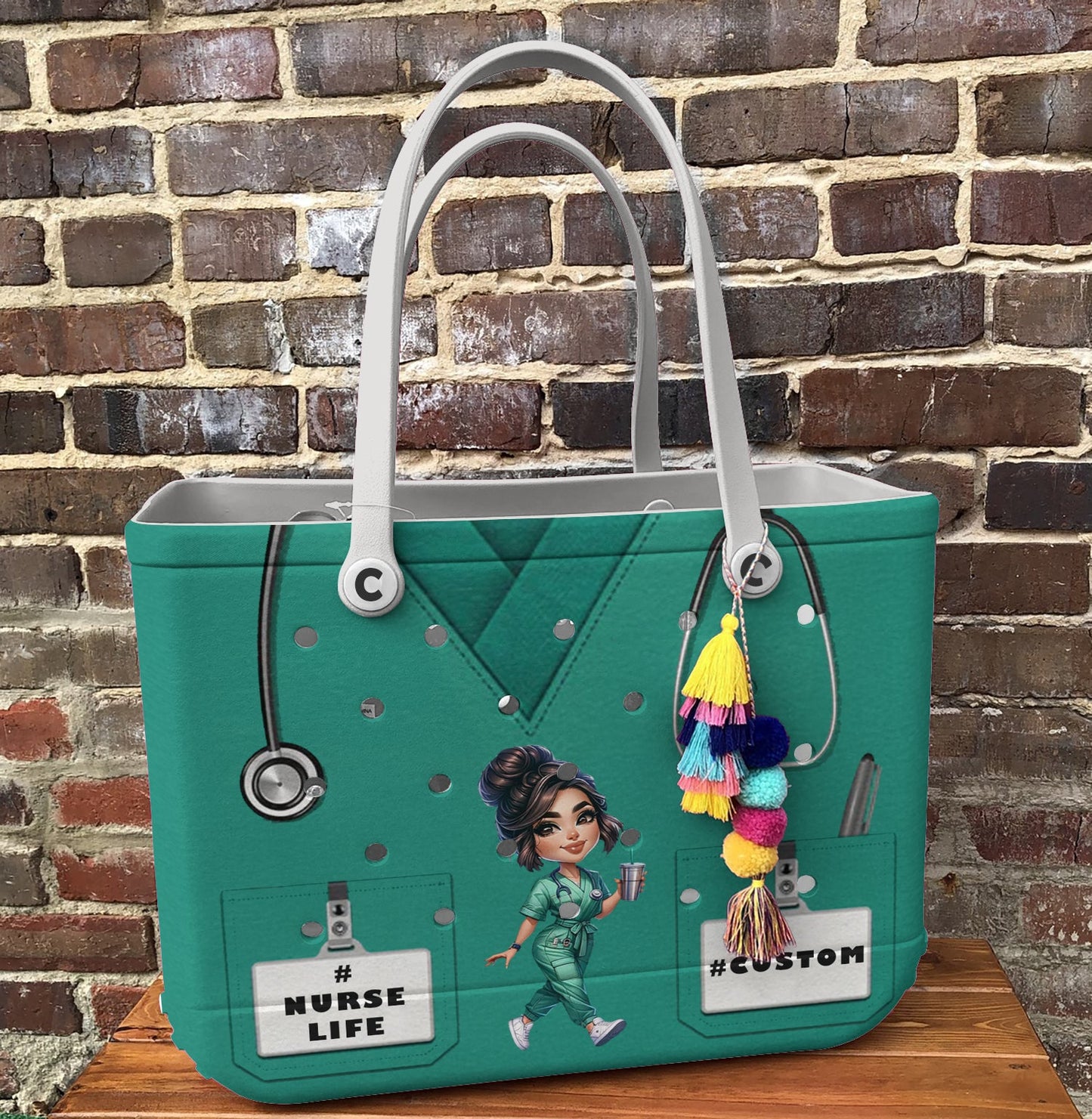 Ceeprints Cee™ Bag Scrub Life Superstar
