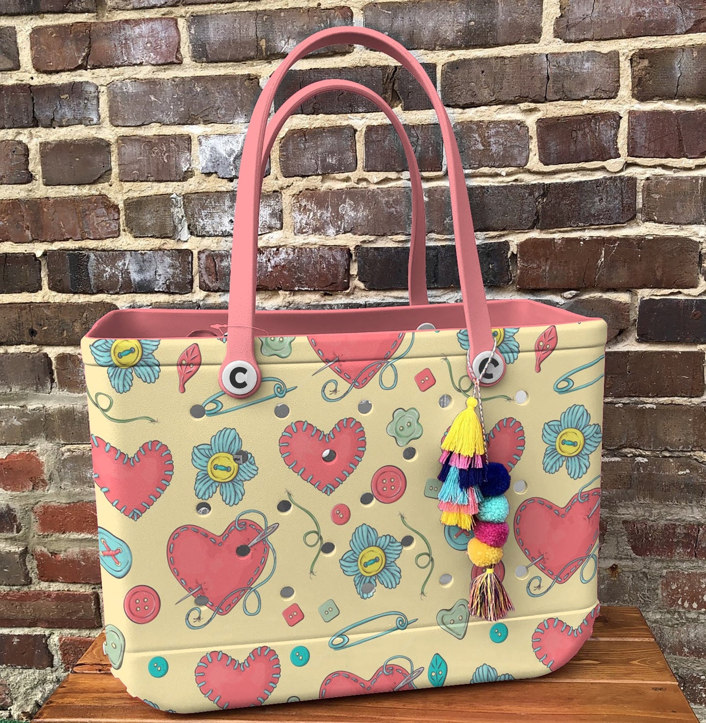 Ceeprints Cee™ Bag Stitched with Love