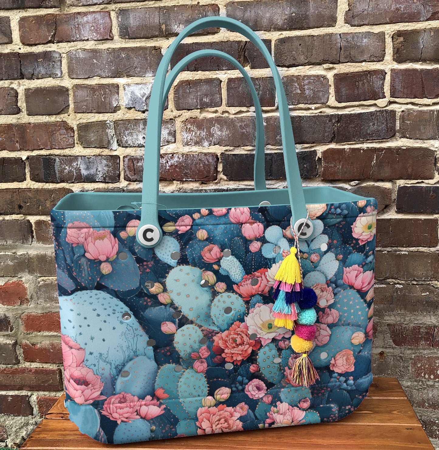 Ceeprints Cee™ Bag Blooming Cacti