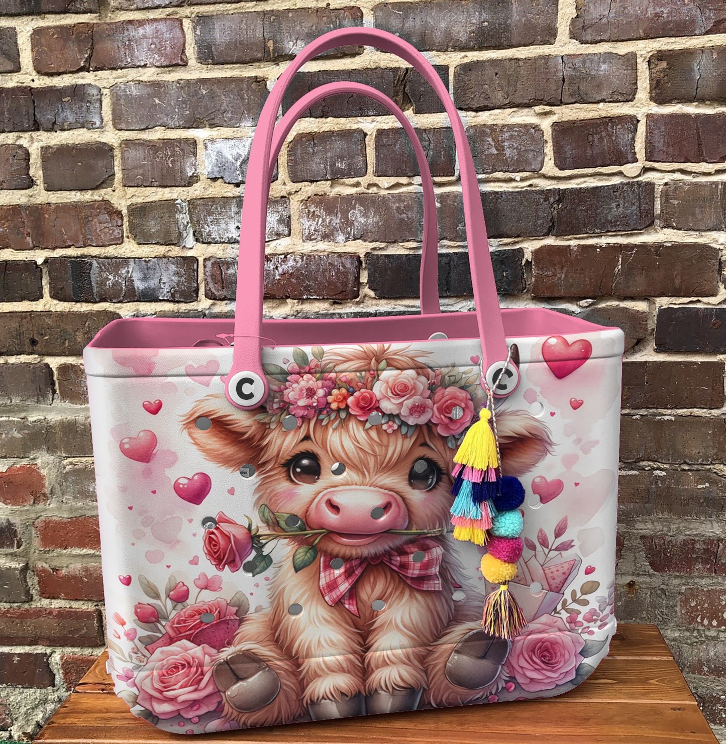 Ceeprints Cee™ Bag Highland Cow Valentines