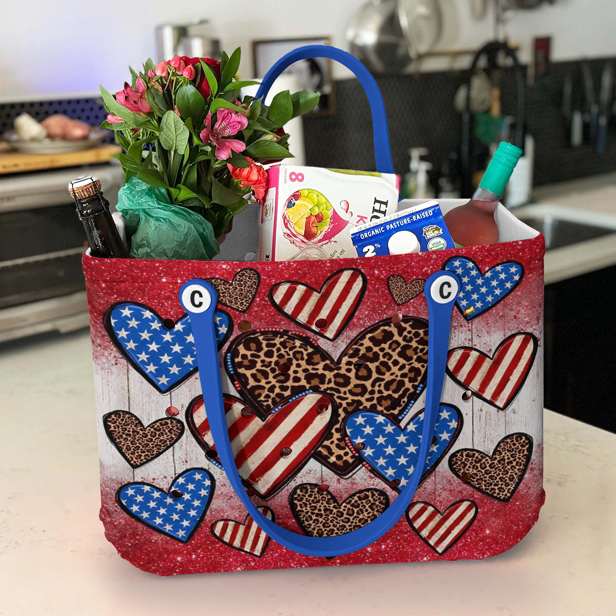 Ceeprints Cee™ Bag Patriotic Heart