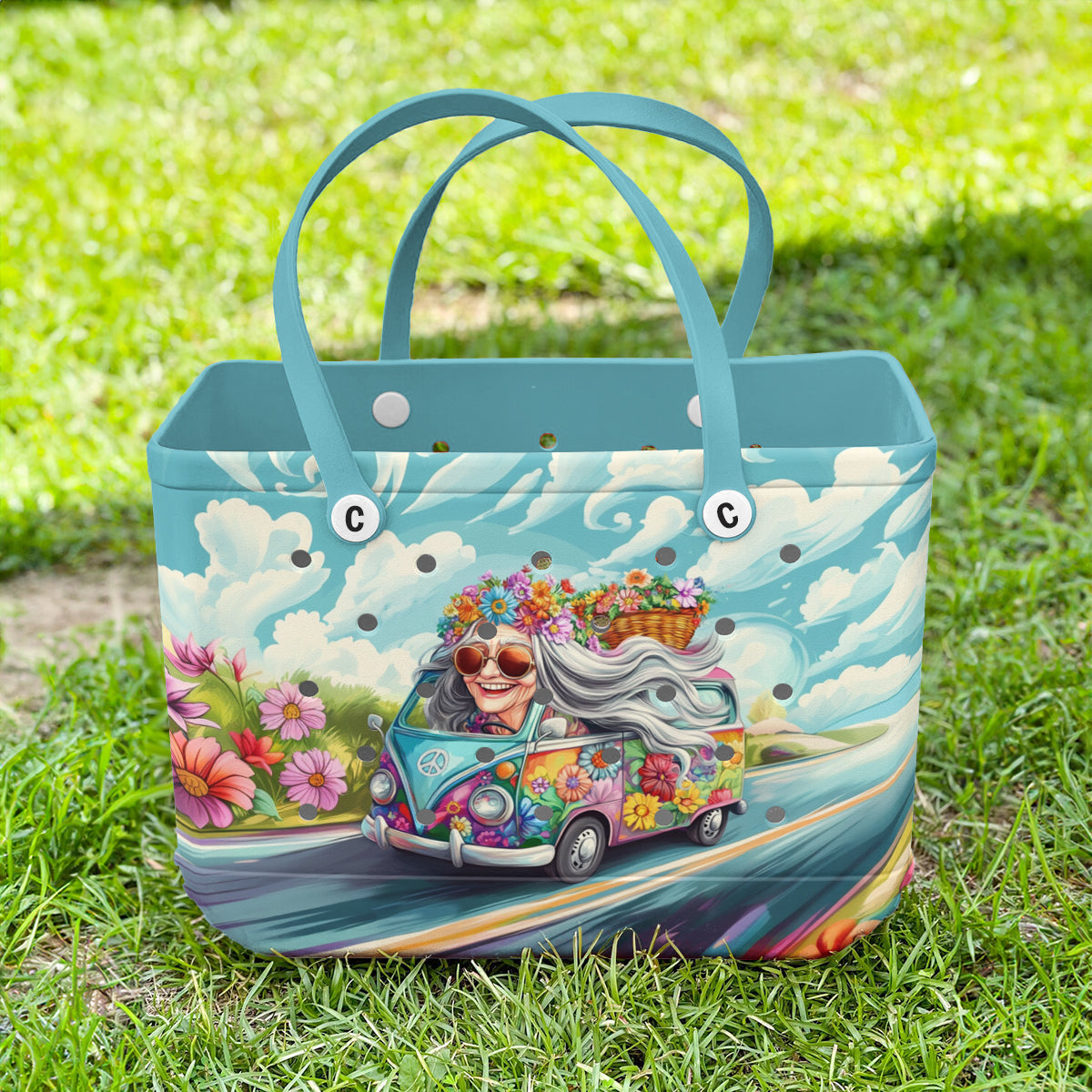 Ceeprints Cee™ Bag Peace & Petals