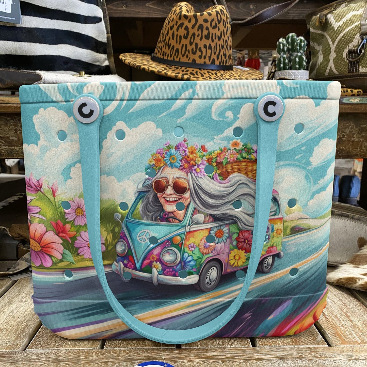 Ceeprints Cee™ Bag Peace & Petals
