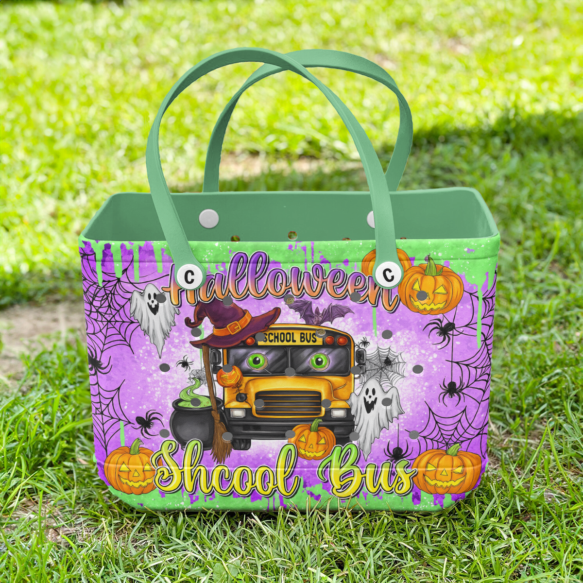 Ceeprints Cee™ Bag Halloween School Bus