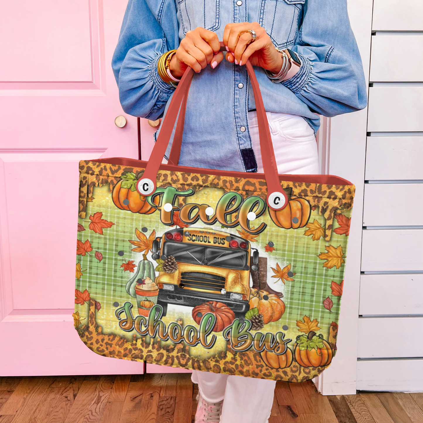 Ceeprints Cee™ Bag Fall School Bus