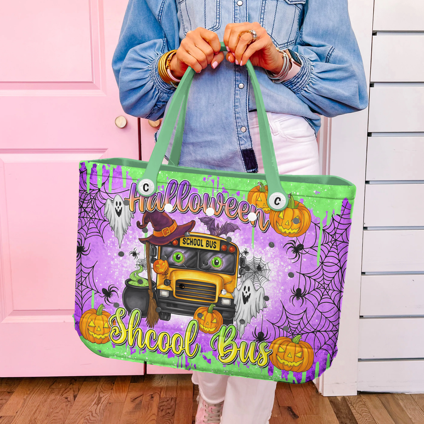 Ceeprints Cee™ Bag Halloween School Bus