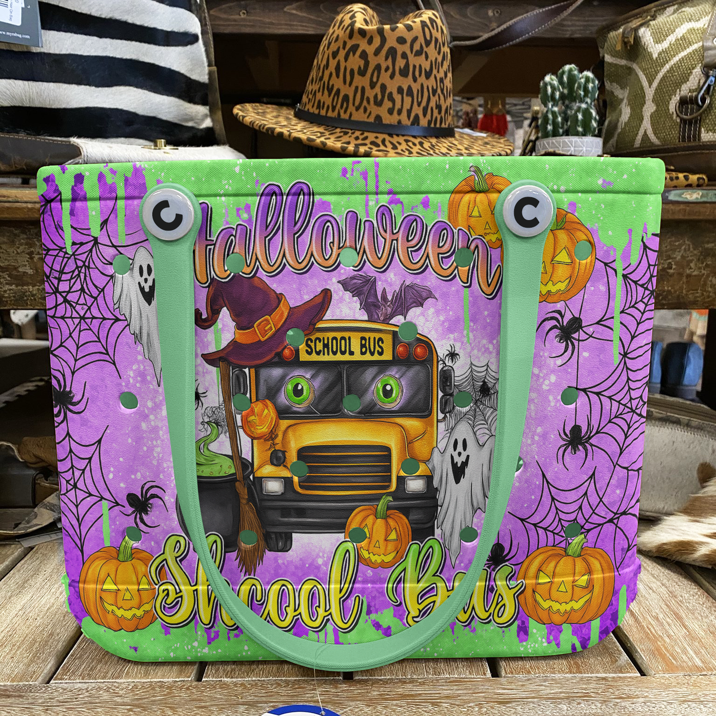 Ceeprints Cee™ Bag Halloween School Bus