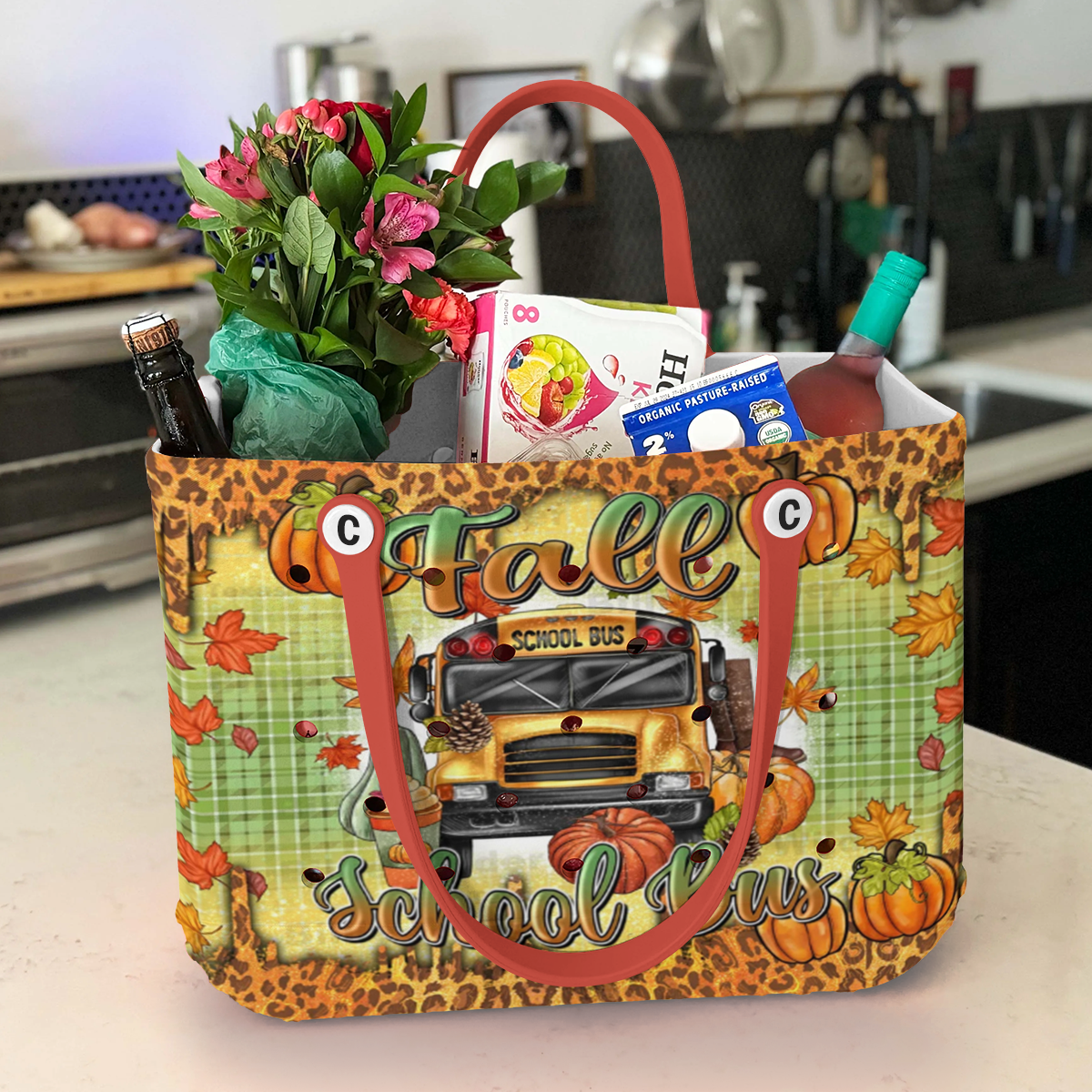 Ceeprints Cee™ Bag Fall School Bus