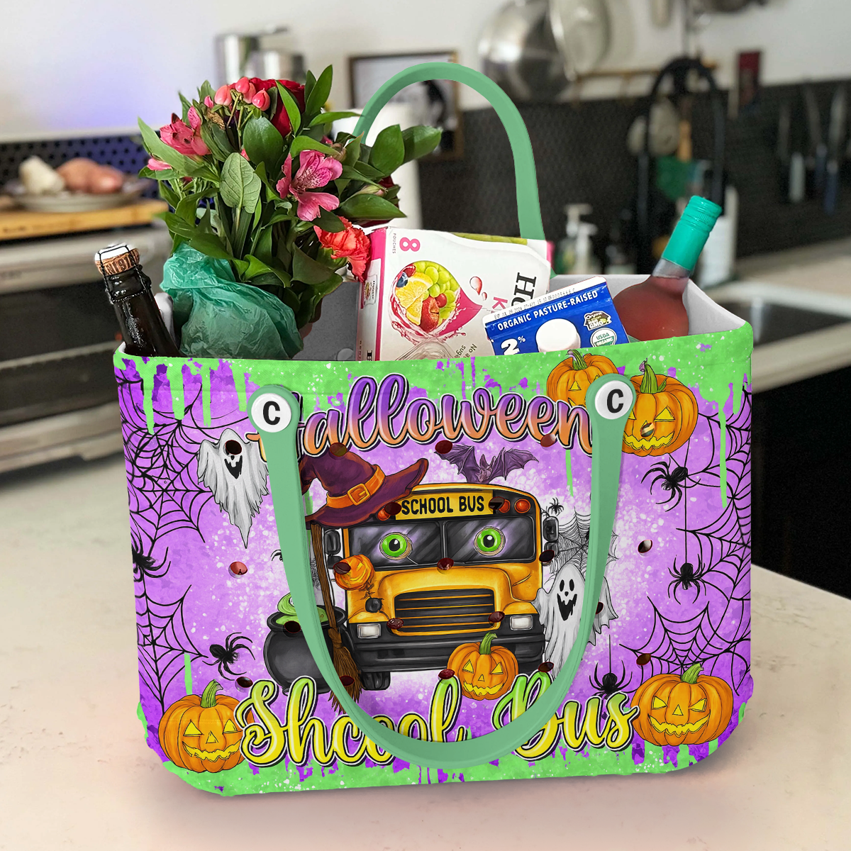 Ceeprints Cee™ Bag Halloween School Bus