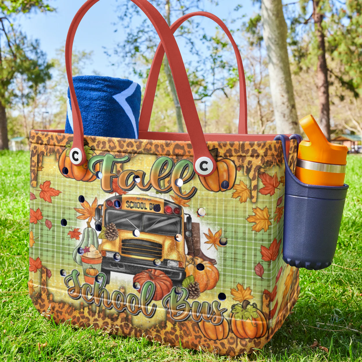 Ceeprints Cee™ Bag Fall School Bus