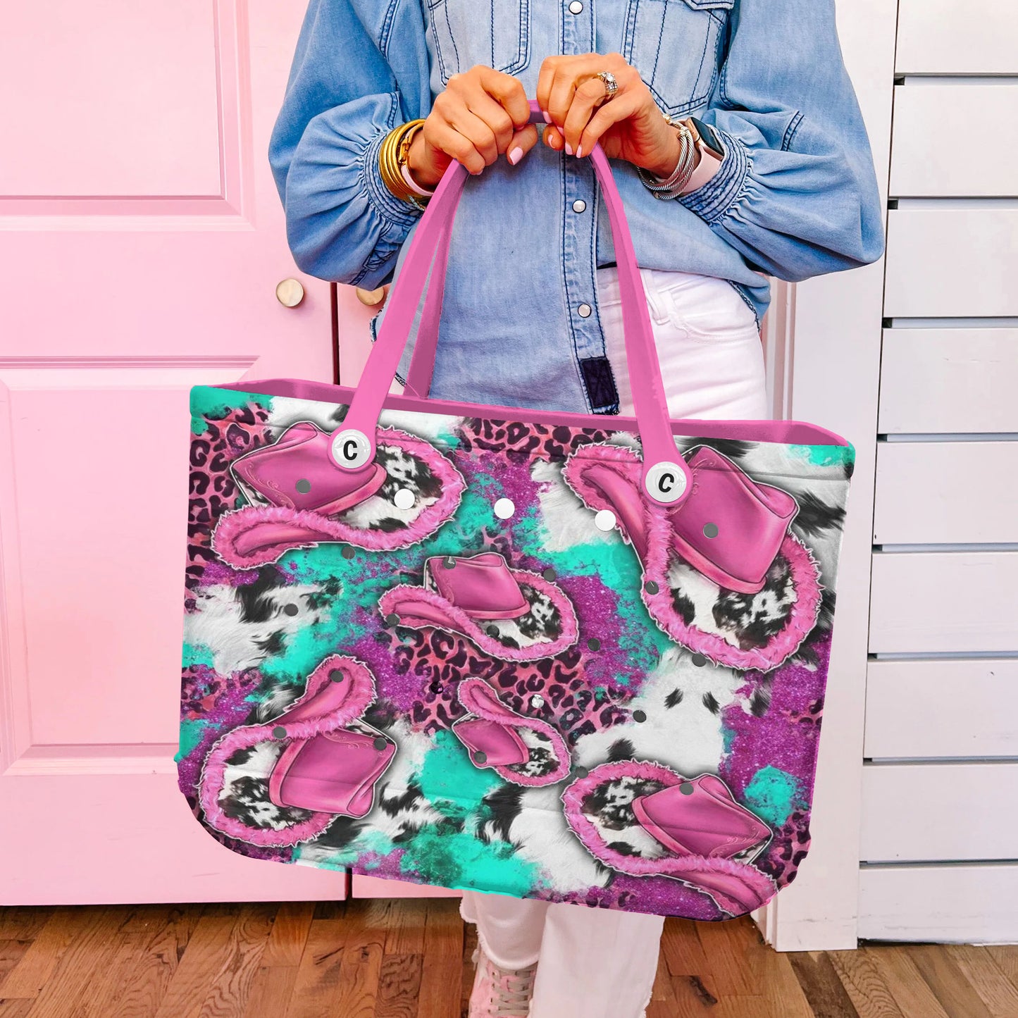 Ceeprints Cee™ Bag Pink Cowgirl Rebel