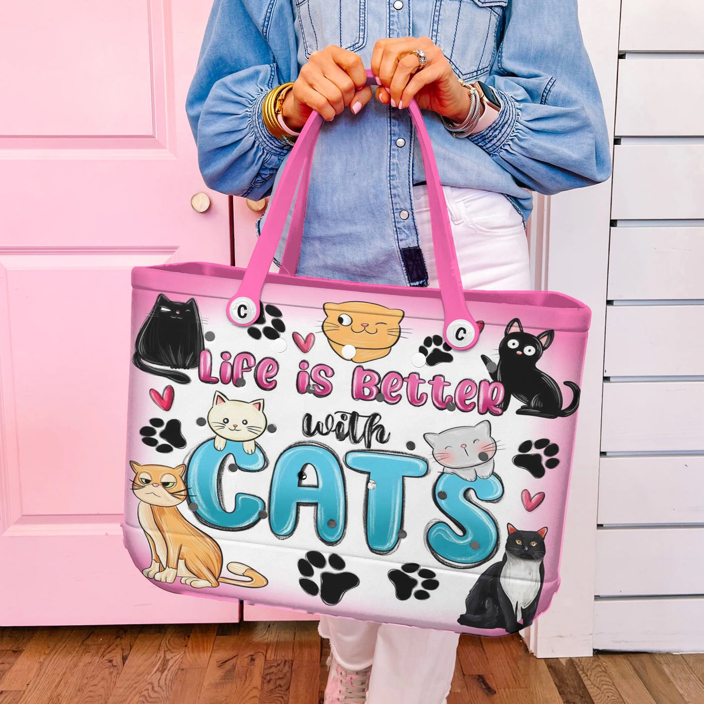 Ceeprints Cee™ Bag Purrfect Life