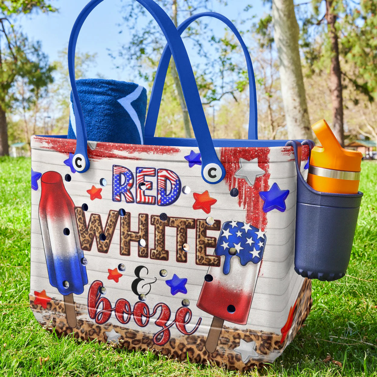Ceeprints Cee™ Bag Red, White & Booze