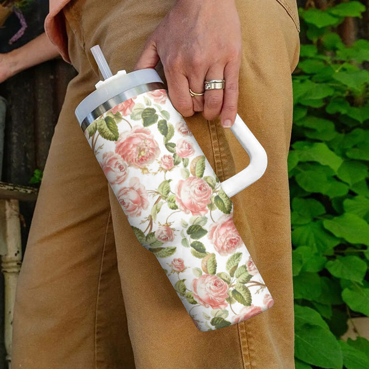 Ceeprints Tumbler Rosy Bloom