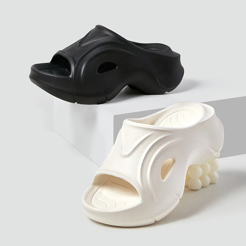 Women's Summer Slippers – Lightweight, Non-Slip Thick Sole Sandals