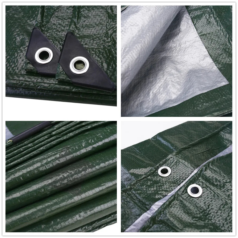Large Waterproof Camping Tarp – Ultralight Sun Shelter & Awning