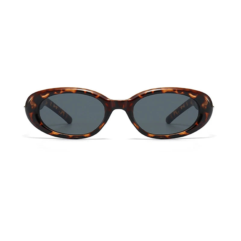 Vintage Oval Sunglasses – Trendy Punk Style Shades