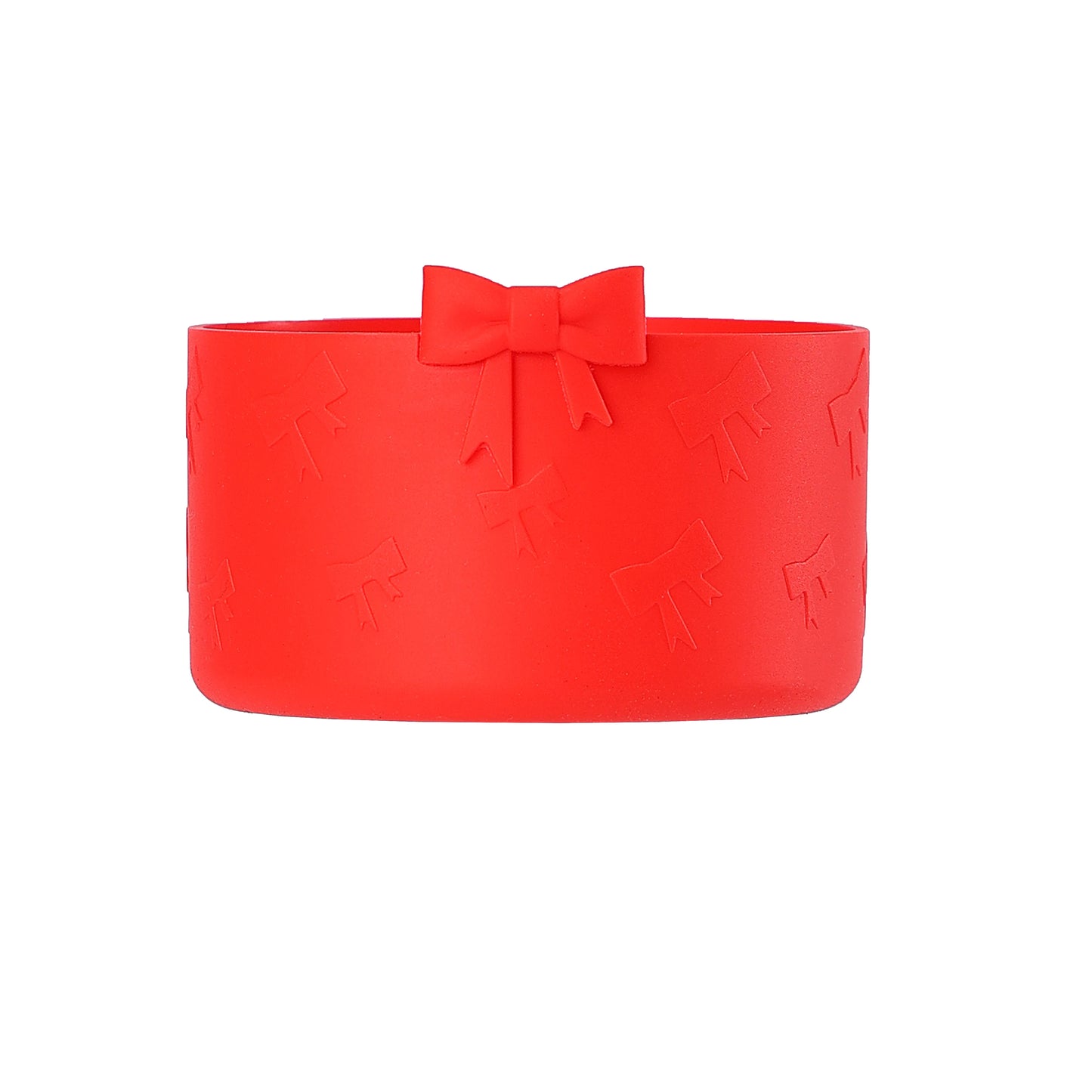 Silicone Cup Cover – Anti-Slip & Heat-Insulating Base with Butterfly Bow, Fits 12–40oz Tumblers