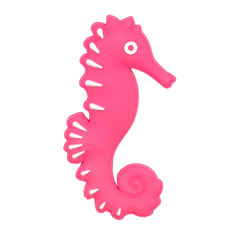 1PC Pink Bag Charm – Shell, Seahorse & Sunglasses for Women’s Beach Tote
