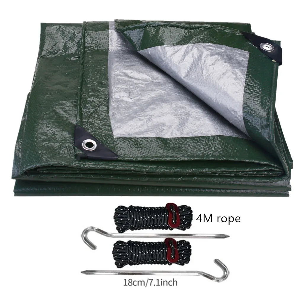 Large Waterproof Camping Tarp – Ultralight Sun Shelter & Awning
