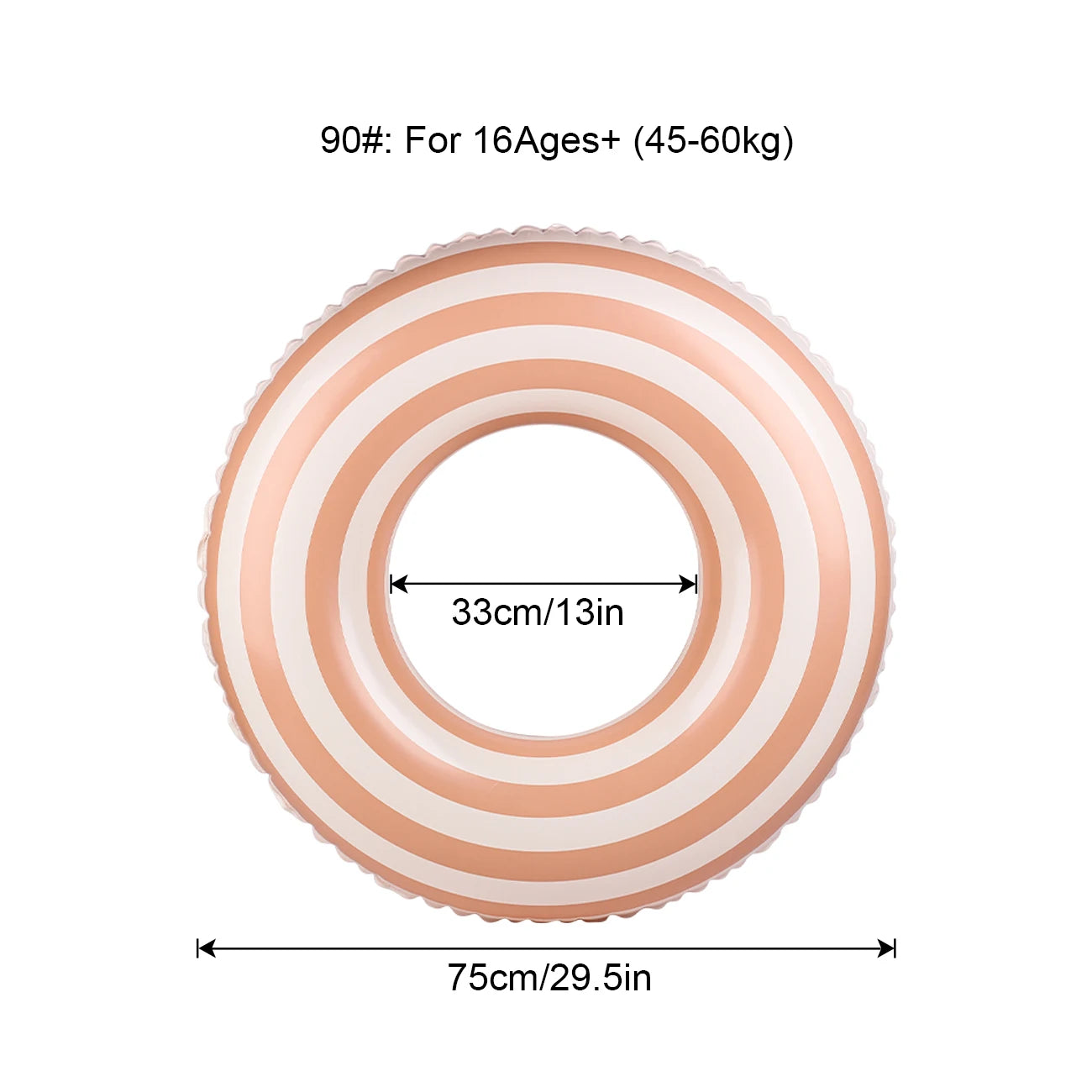 Ceeprints Inflatable Pool Floats – Swim Rings for Kids & Adults