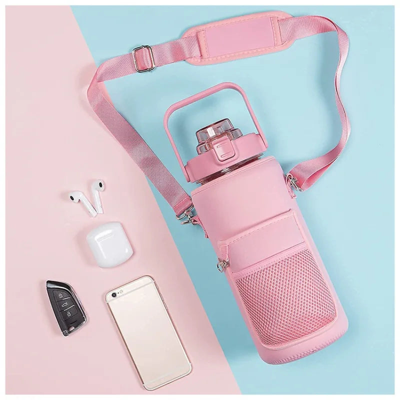 2L Water Bottle Holder – Thermo Pouch with Strap & Carrier Sleeve