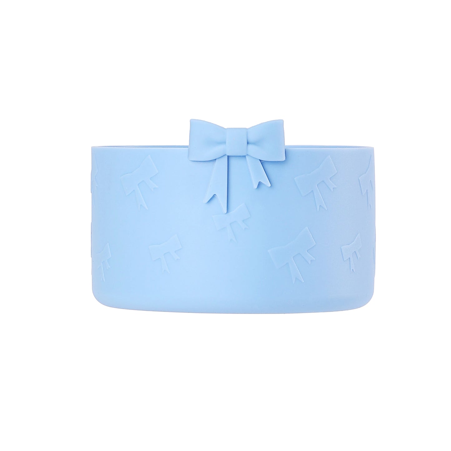 Silicone Cup Cover – Anti-Slip & Heat-Insulating Base with Butterfly Bow, Fits 12–40oz Tumblers