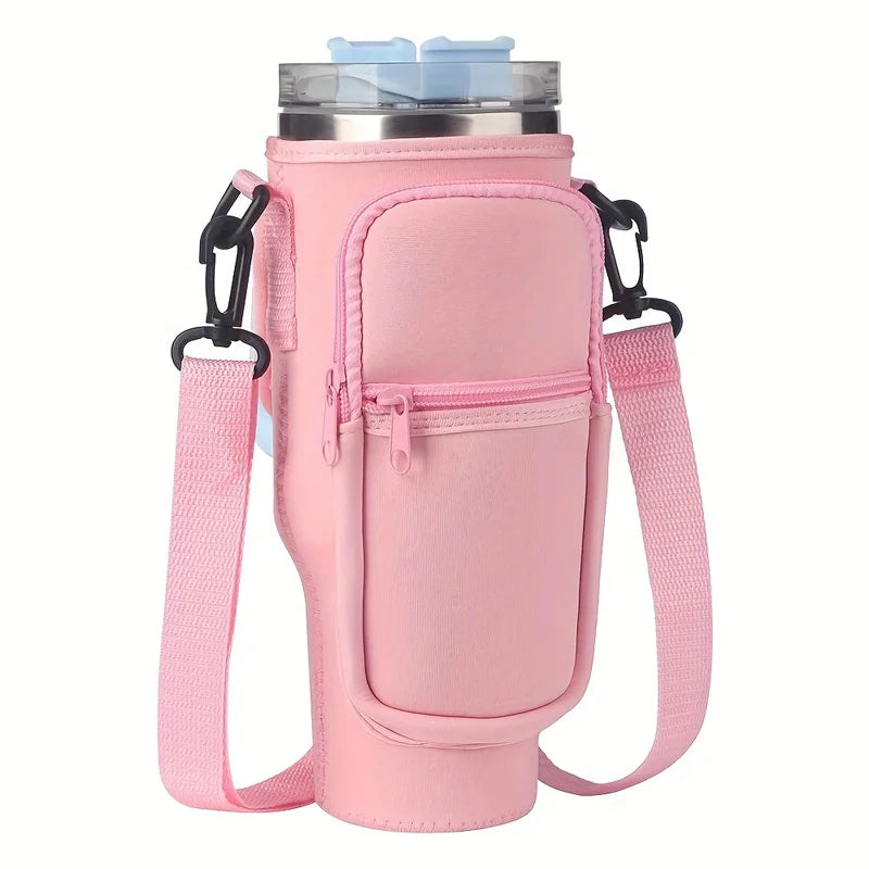 Ice Brave Cup Cover – Fits 30oz/40oz Cups, with 2 Storage Pouches for Phone & Essentials