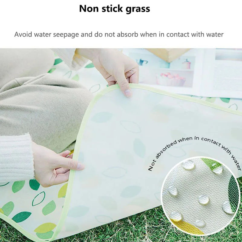 Thickened Foldable Picnic Mat – Waterproof Outdoor Camping Blanket