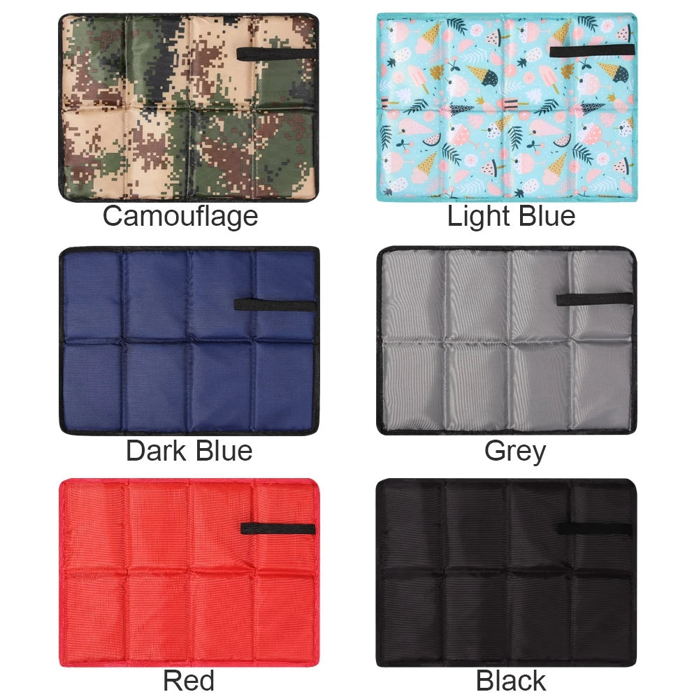 Oxford Cloth Folding Camping Mat – Waterproof & Portable Seat Pad