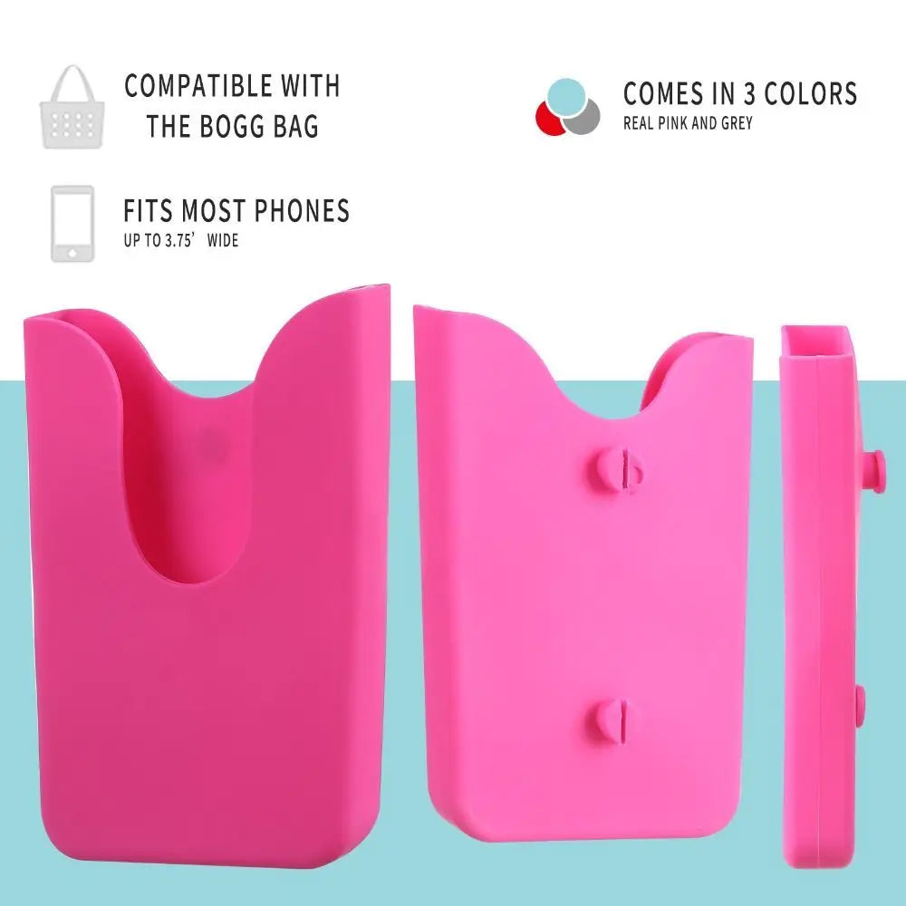 Rubber Phone Holder Charm – DIY Insert Accessory for Beach Bags