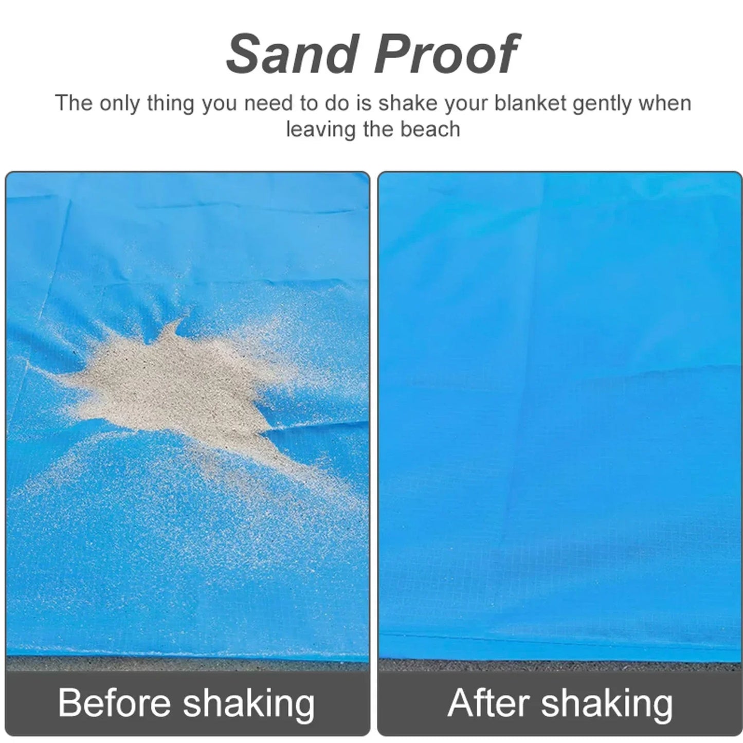 Waterproof Sandproof Beach Blanket – Lightweight & Portable