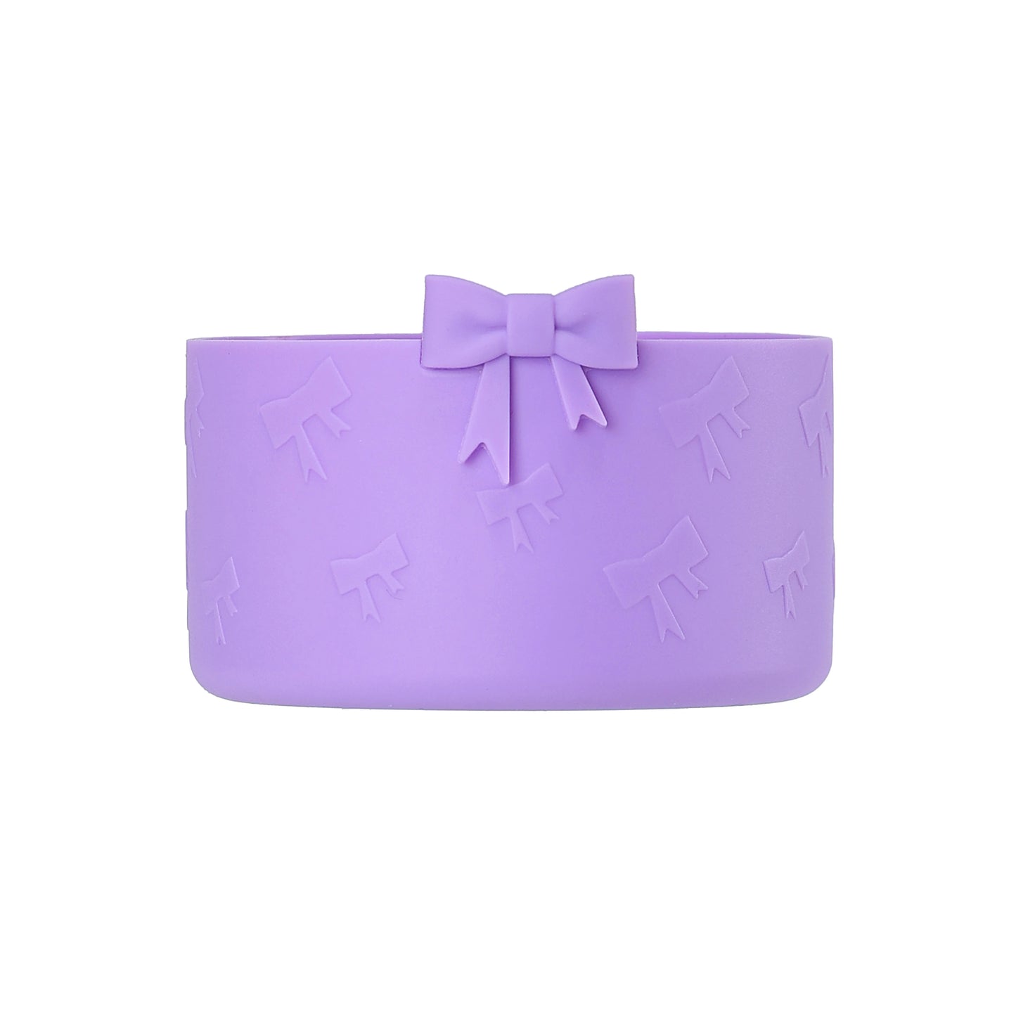 Silicone Cup Cover – Anti-Slip & Heat-Insulating Base with Butterfly Bow, Fits 12–40oz Tumblers