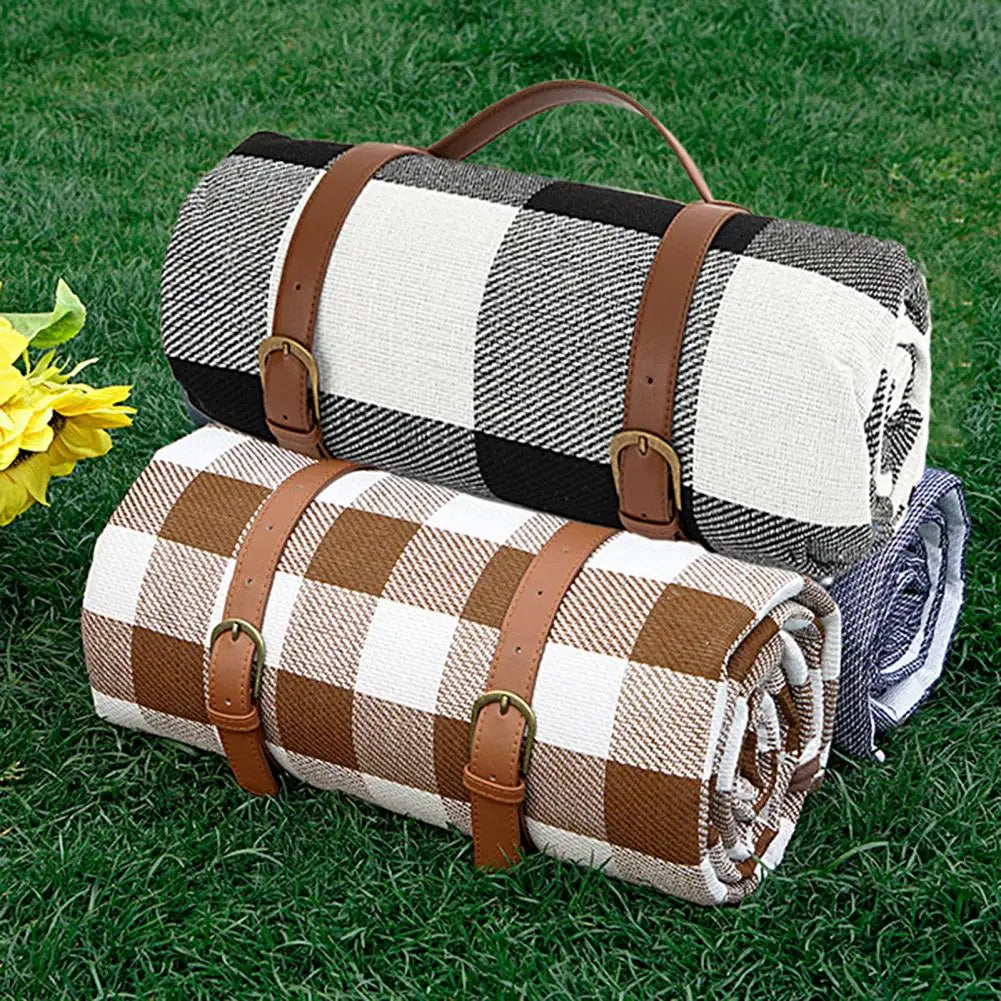 Machine Washable Camping Blanket – Waterproof & Foldable Picnic Mat