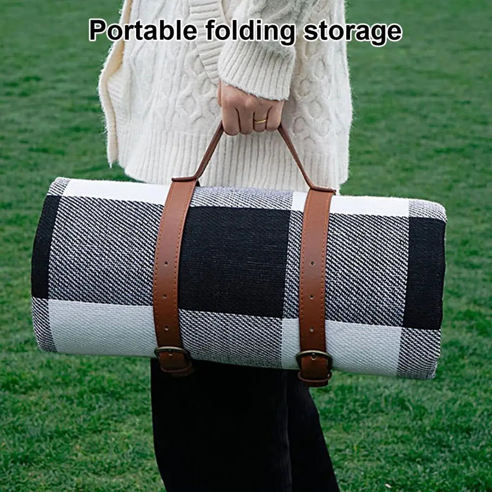 Machine Washable Camping Blanket – Waterproof & Foldable Picnic Mat