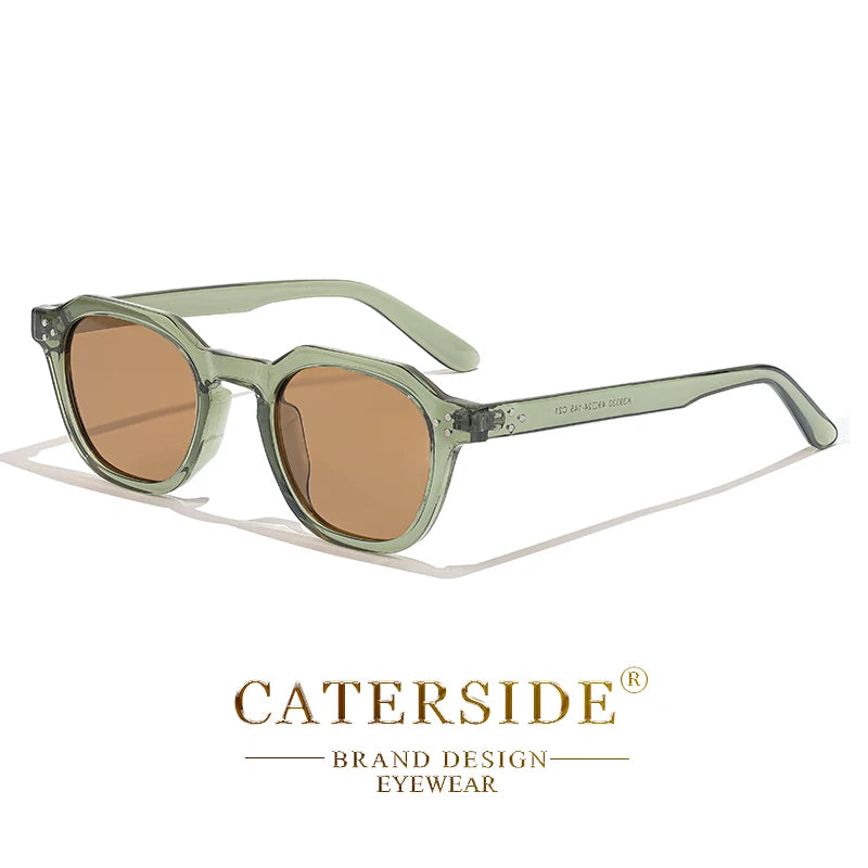 CATERSIDE Retro Polarized Sunglasses – Ultralight TR90 Frame